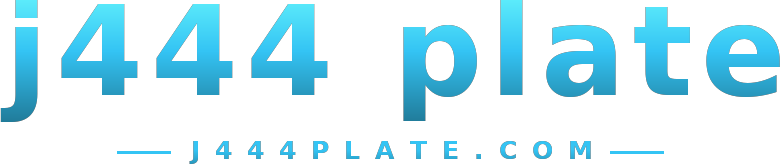j444 plate logo